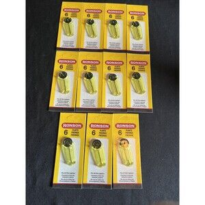 Lot Of 11 Packages 66 Each Of BRAND NEW Ronson Replacement Flints & Original Box